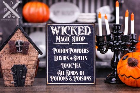 Wicked magic goods horrified to the bone